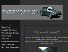 Tablet Screenshot of everydayxj.com